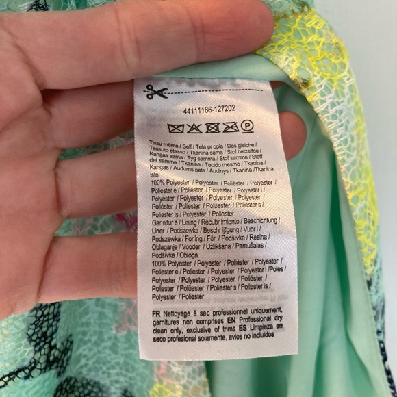 NWT ML Monique Lhuillier Allie Off the Shoulder Dress Size 8 - Picture 11 of 13